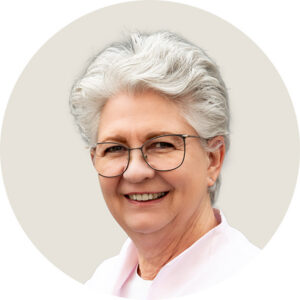 Dr. Brigitte Neudorf-Konze, Zahnärztin mit langjähriger Erfahrung in der Zahnerhaltung und ästhetischen Zahnmedizin bei Zahnliebe Wetter